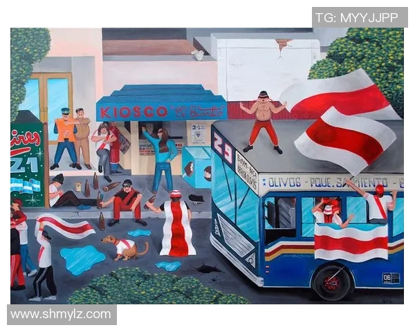 街头艺术家用画笔描绘足球明星的精彩瞬间与热情氛围